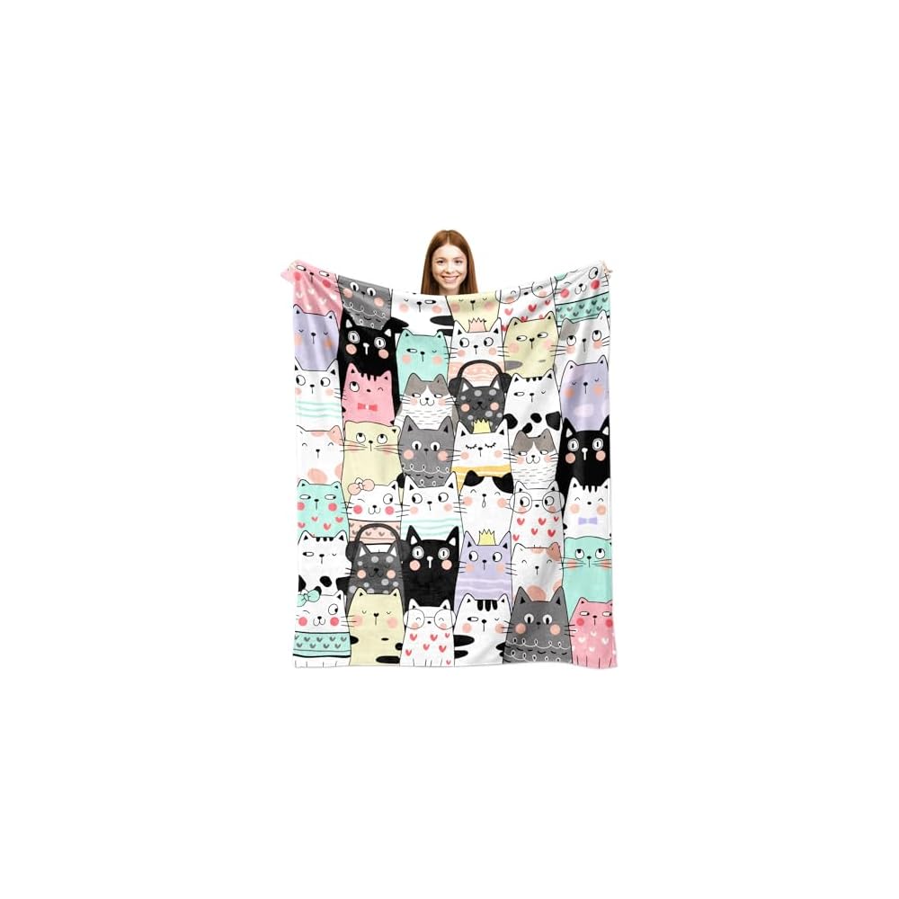 Cow Blanket Gifts for Cow Lovers Cows Throw Blanket Cute Cows Bedding Decor Stuff Gifts for Girls Women 50"x40"