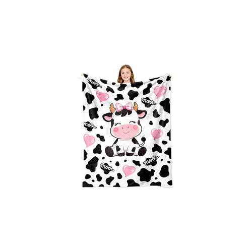 Cow Blanket Gifts for Cow Lovers Cows Throw Blanket Cute Cows Bedding Decor Stuff Gifts for Girls Women 50"x40"